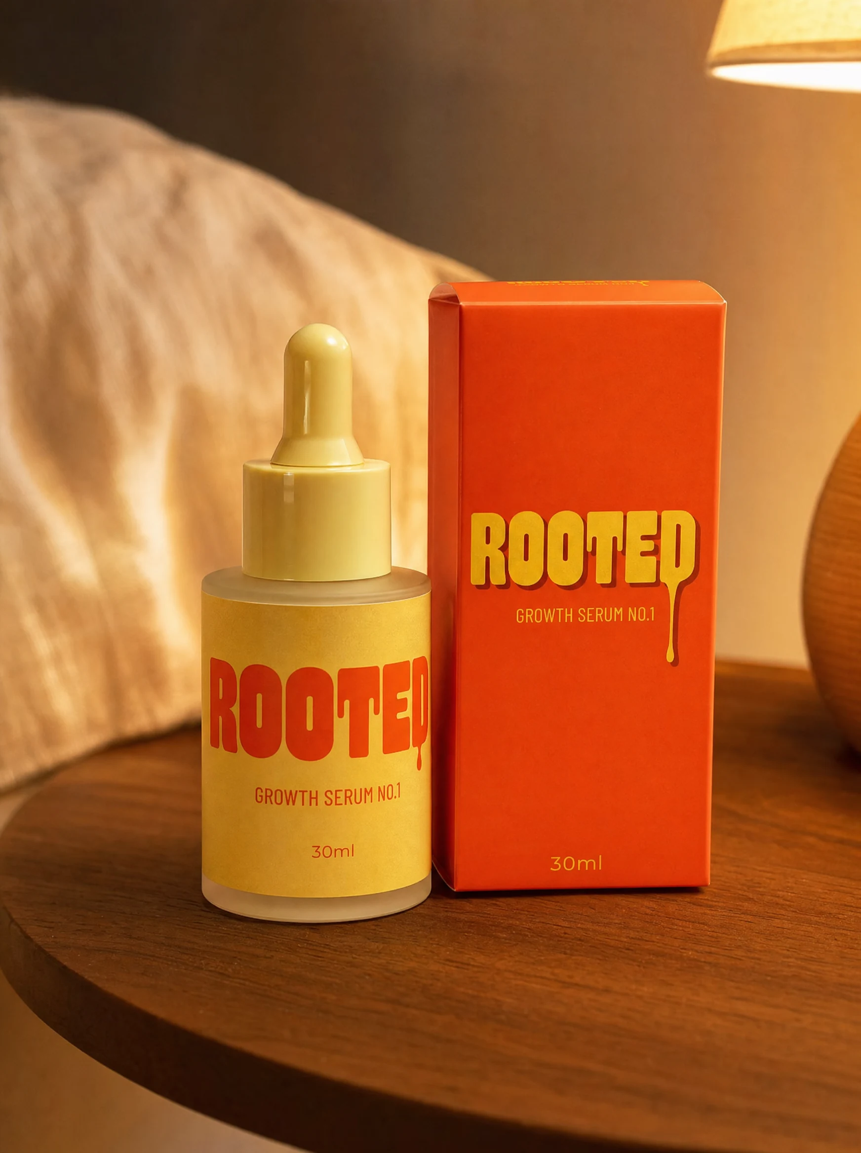 Rooted serum — bedside rituals